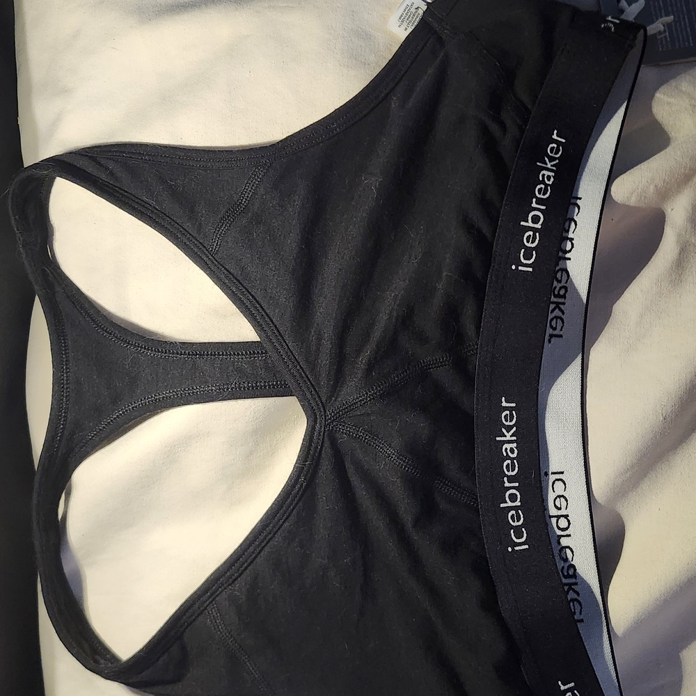 Icebreaker Black Sports Bra